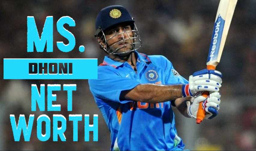 dhoni net worth