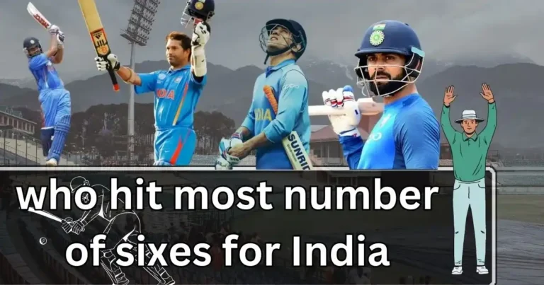 most sixes in international cricket by indian