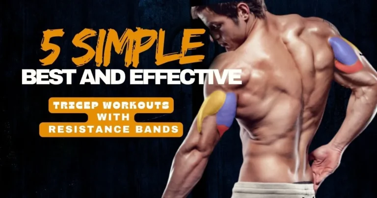 5 simple Tricep workouts with resistance bands