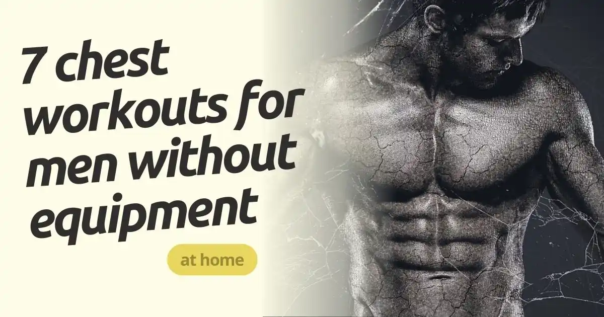 best chest workout for men at home