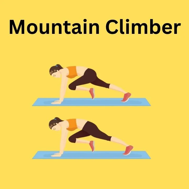 30 minutes hiit workout : Mountain climber