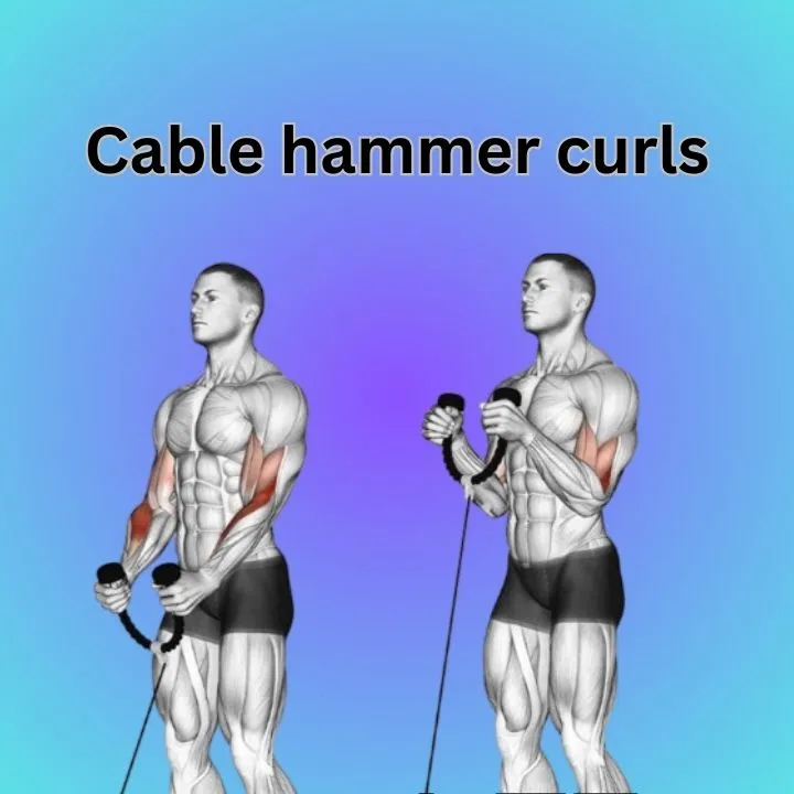  cable bicep workouts - Cable hammer curls