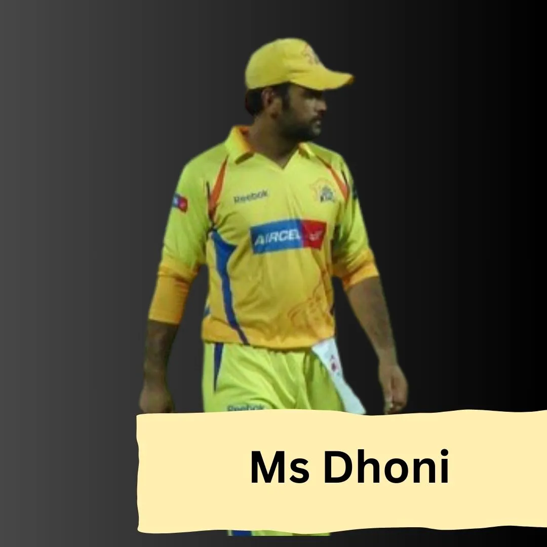 Ms. Dhoni - richest cricket players in the world