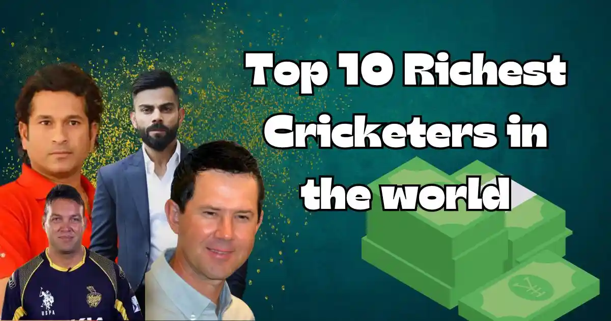 Top 10 Richest Cricketers in the world - cover